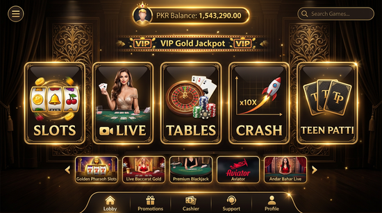 Main screen of 3cardsone casino page for PK players - 4